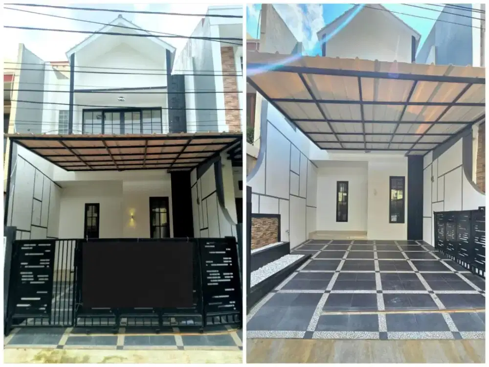 Rumah Baru Cantik Minimalis di Pondok Kelapa