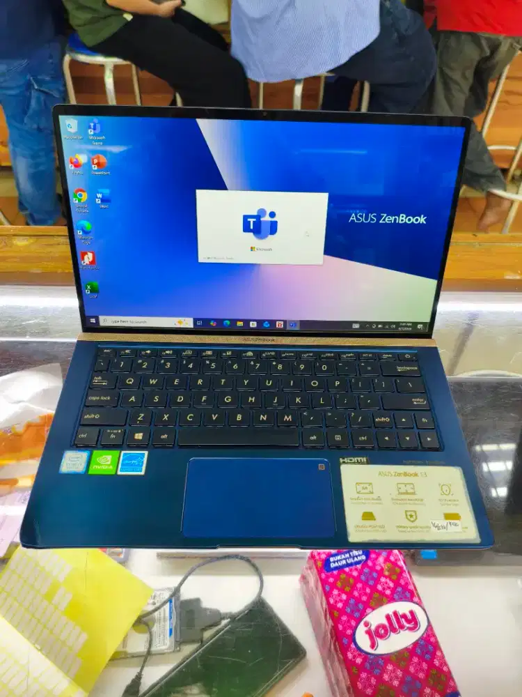 Jual asus zenbook ux333f core i7 ram 16gb ssd 512 gb vga