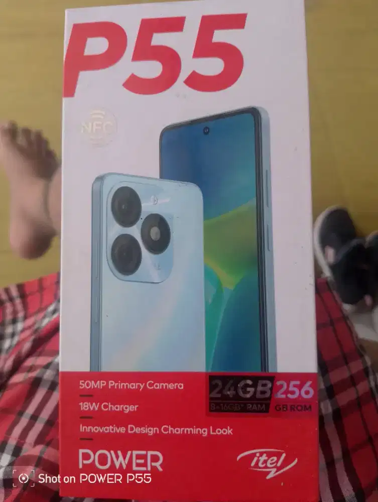 Itel P55 24/256 lengkap mulpis