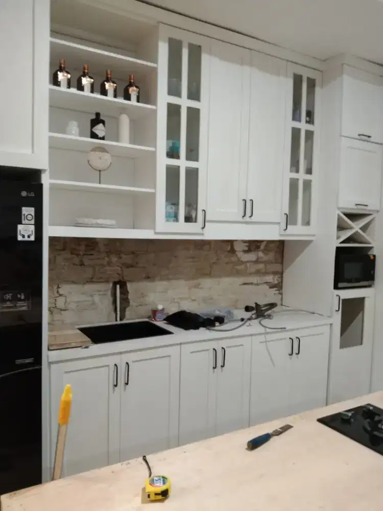 Kitchenset bedset serta semua furnis custom freedesain murmer