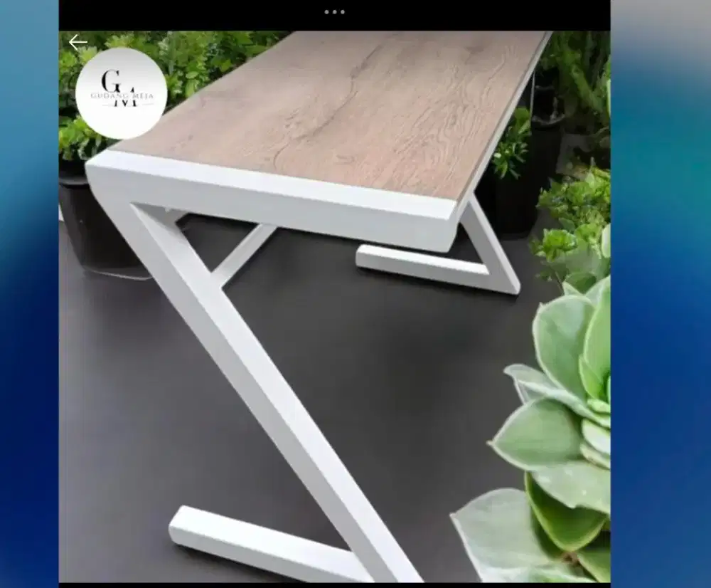 Meja z costum , ukuran & warna