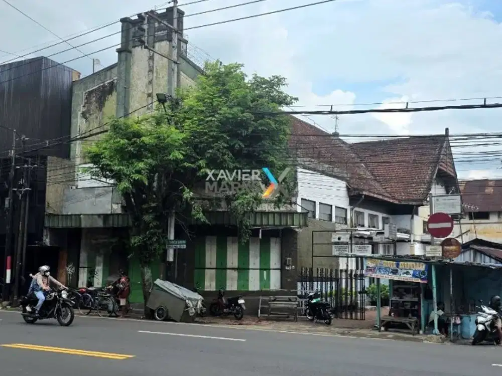 Dijual dan Disewakan Rumah Usaha Hook di Poros Jalan Gatot Subroto, Jodipan Area Pasar Besar Malang