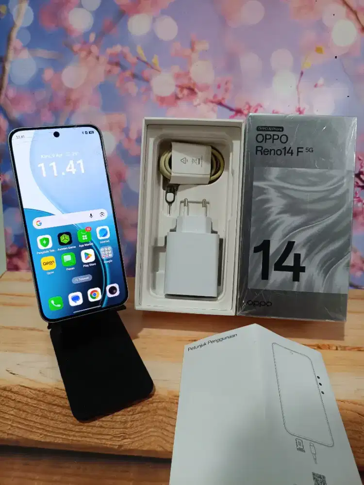 Hp oppo reno 14F 5G ram 12/256 gb (FULLSET)