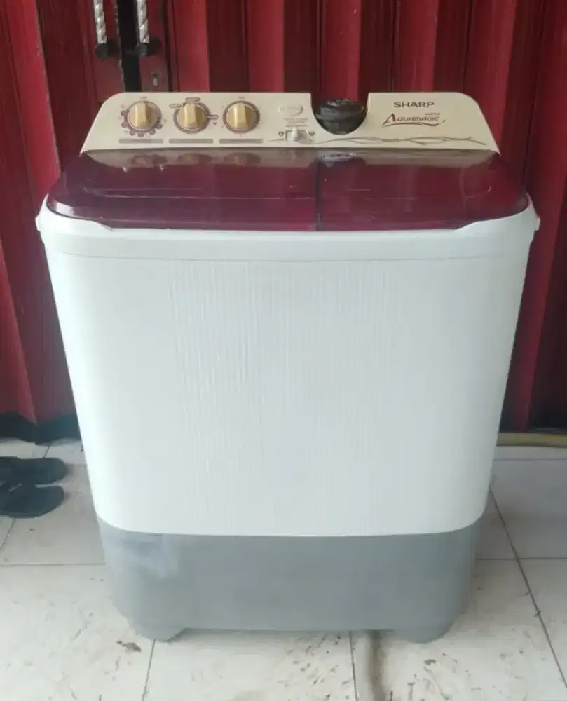 Mesin cuci sharp 8kg normal