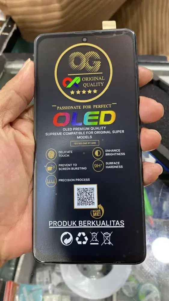 Lcd Samsung A51 OLED (Harga plus Pasang)