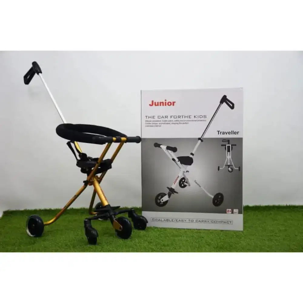 Stroller buggy kids traveller junior (gold)