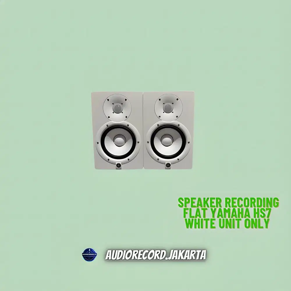Speaker Flat Recording yamaha HS7