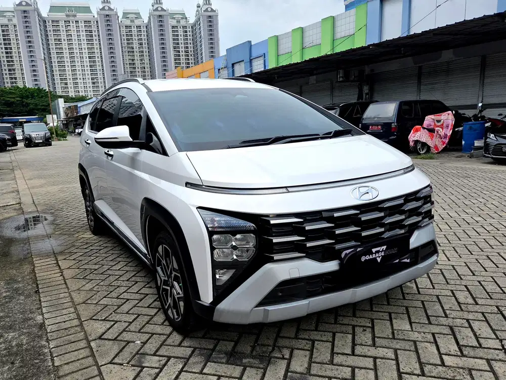 Hyundai Stargazer x Prime Captainseat AT White NIK 2024 KM15rb Record