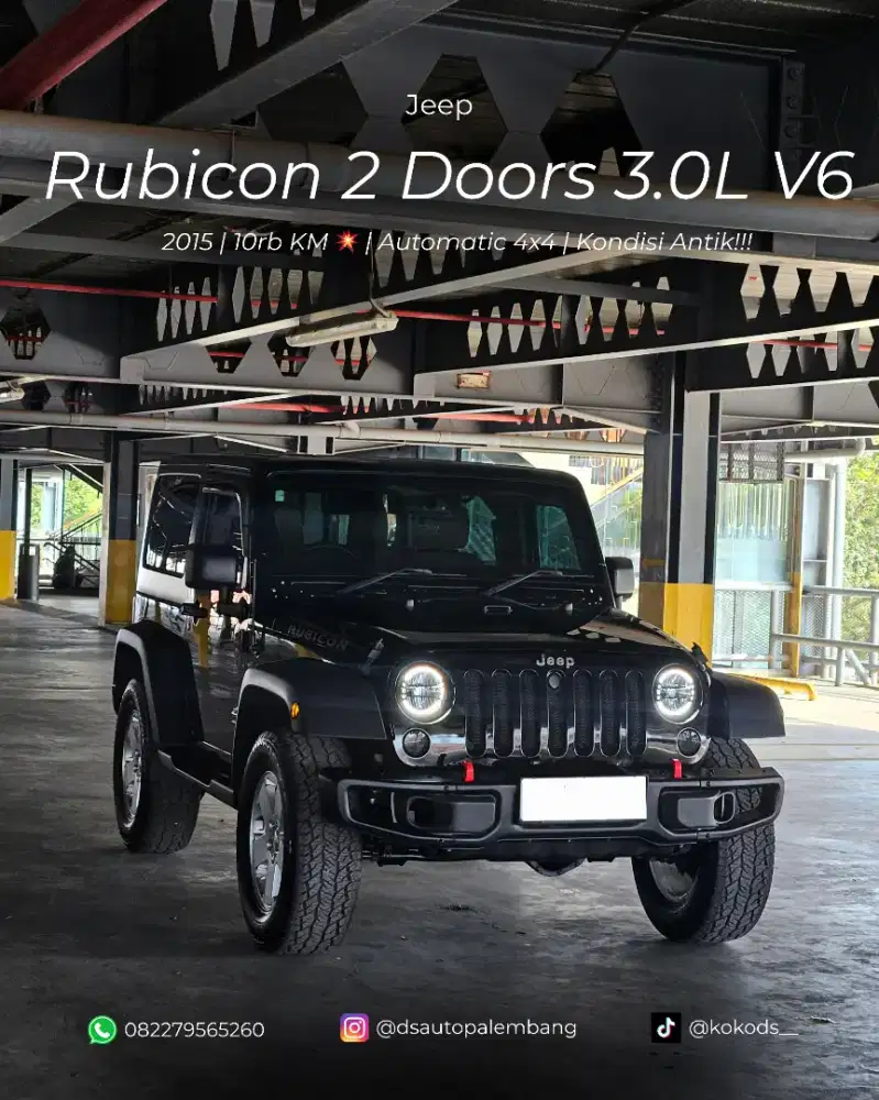 [ANTIK 10RB KM] Jeep Rubicon 2 Doors V6 2015