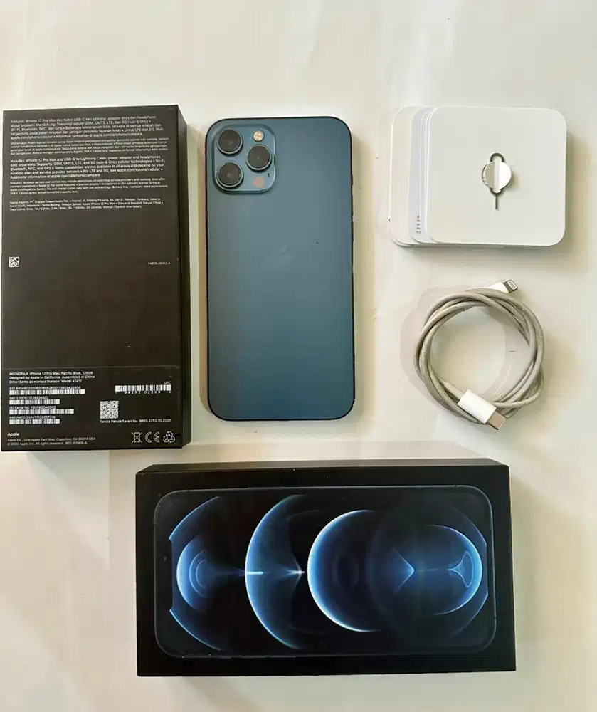 Iphone 12 Promax 128GB Blueee iBox