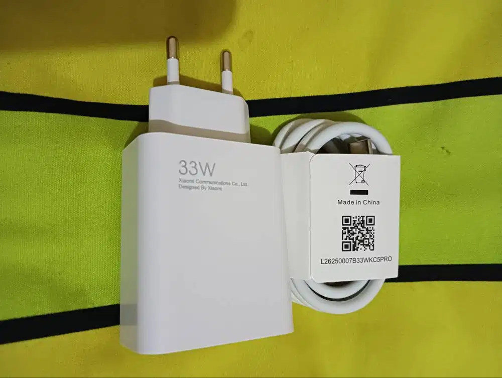 Charger CopotanOri Xiaomi 33 Watt TipeC Turbo Charge (Baru).