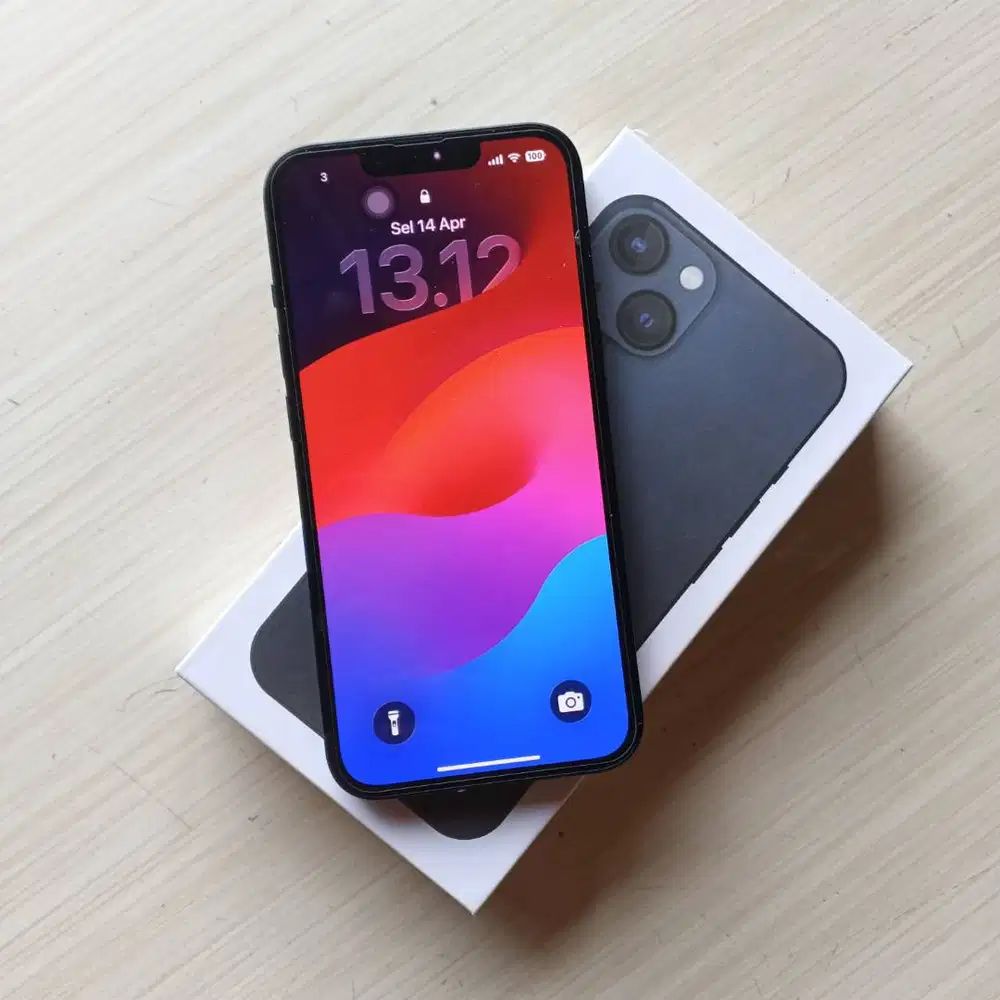 iphone 13 128gb fullset midnight