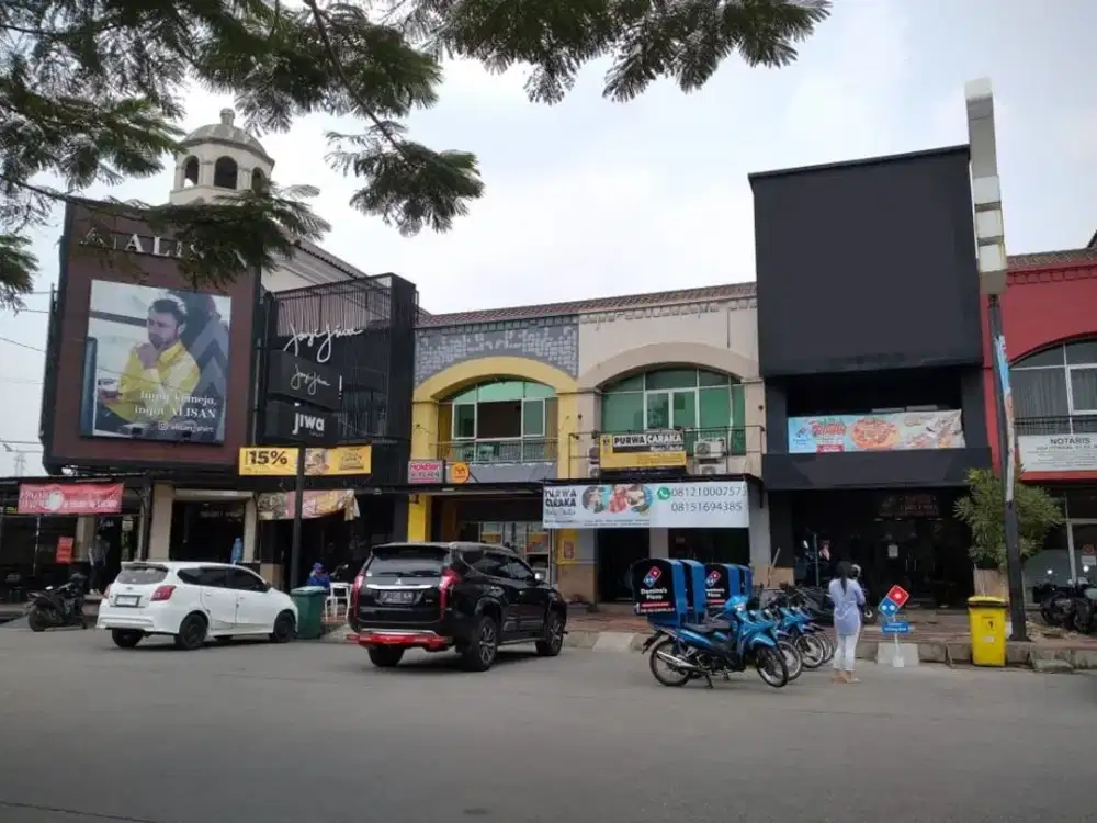 Ruko 2.5lt siap huni Luas 100 SHM di Villa Mutiara Gading 2 Karangsatia Bekasi Dijual