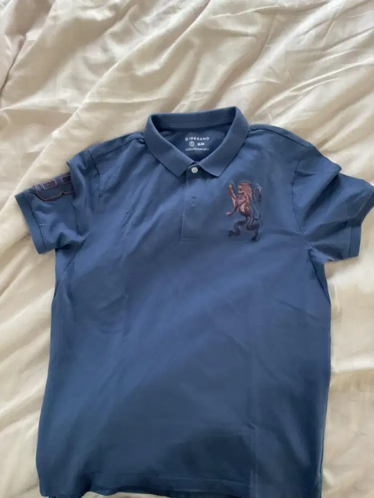 Giordano 3D lion Polo men