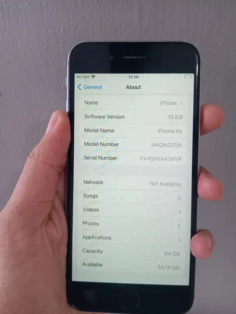 Iphone 6s 64GB Kondisi Second Normal Siap Pakai