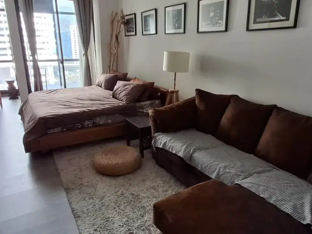 Disewakan Apartment At Sudirman Suites Location In Jakarta Pusat - 1 Br Modern Fully Furnished