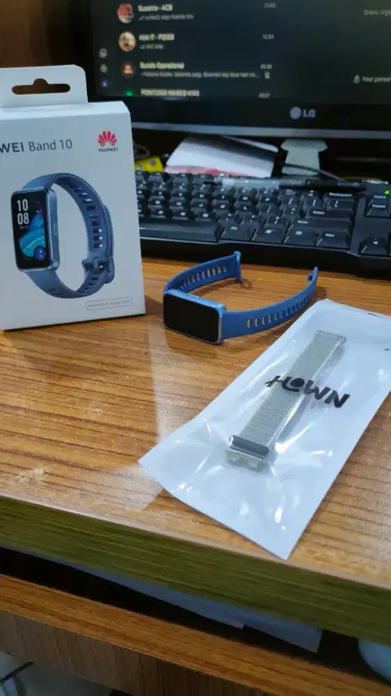 Huawei Band 10 Aluminium Garansi ON