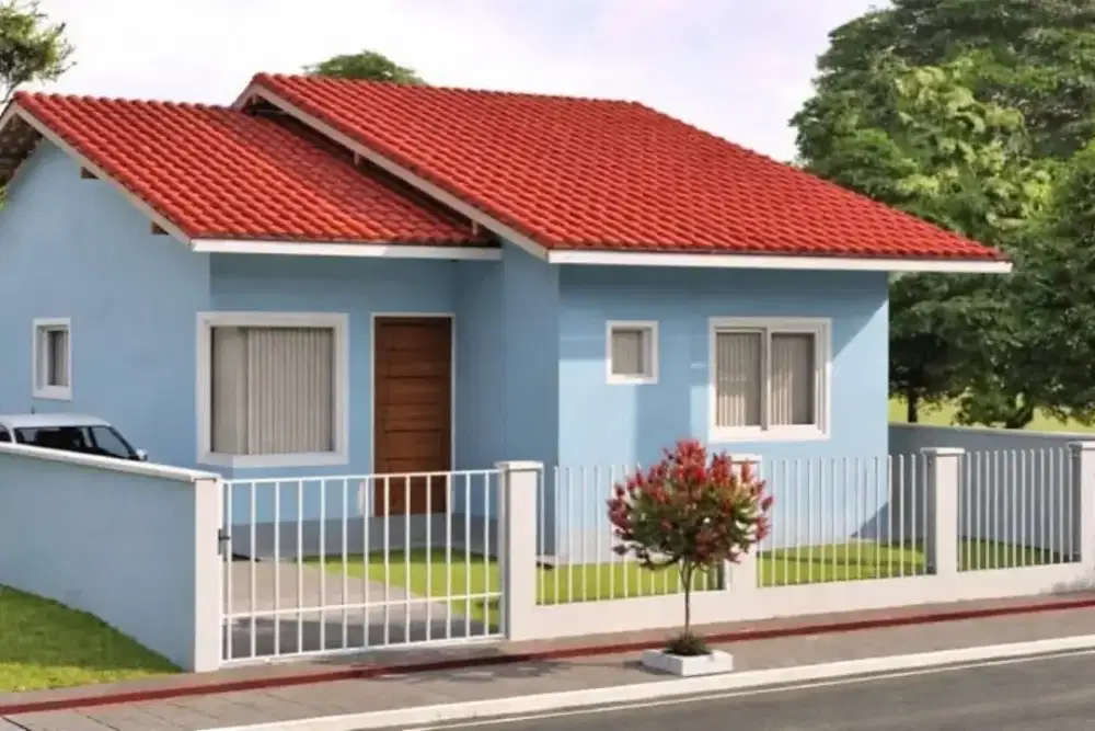 RUMAH KAMPUNG BANGUNAN BARU