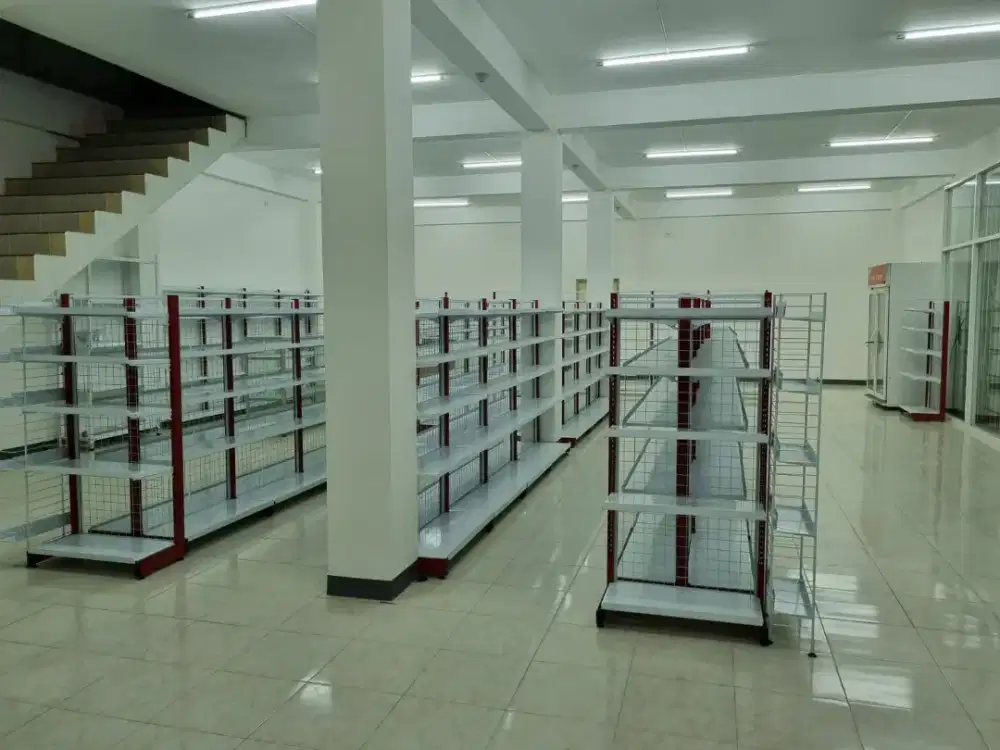 rak minimarket baru dan bekas