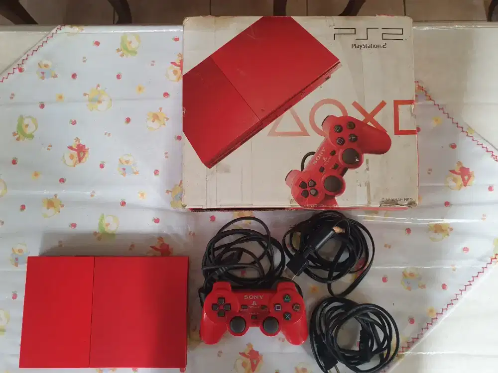 ps2 slim red edition
