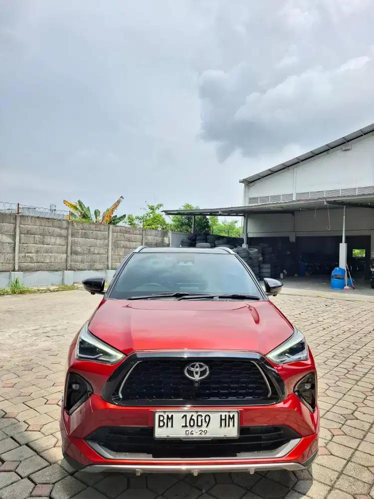 Yaris cross hybrid 2023 matic. Km 35rb antik