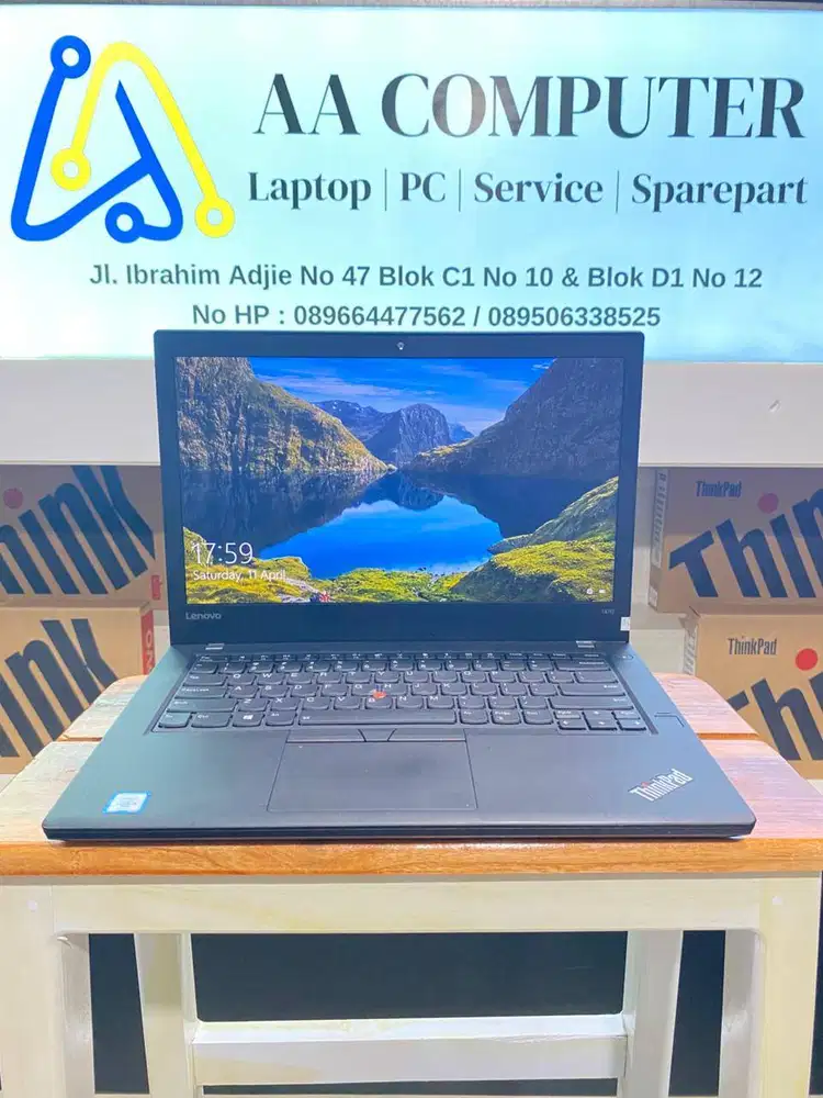 LAPTOP LENOVO THINKPAD T470 TOUCH | I5 GEN 7 | RAM 8GB | SSD 256GB
