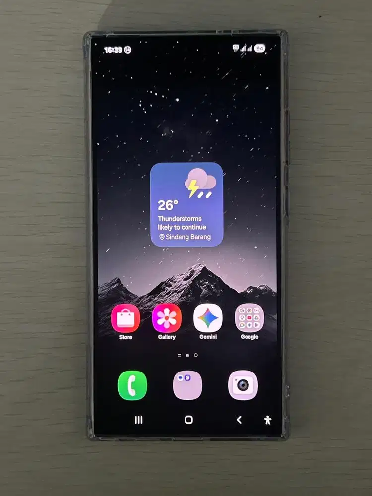 s24 ultra 12/256 sein garansi off fullset no dent