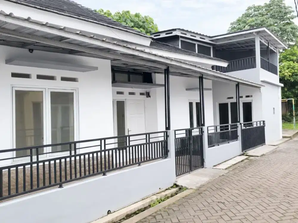 Rumah Cluster Muslim Depok Type 76/50 Dekat Stasiun Depok Lama, KPR Syariah Tanpa BI Checking