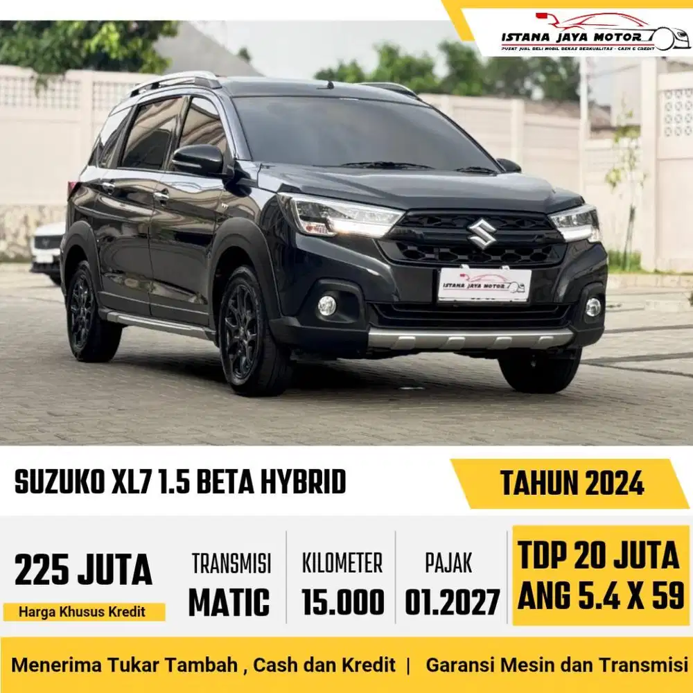 KM 15RIBU Suzuki XL7 1.5 Beta Hybrid Automatic 2024 Hitam