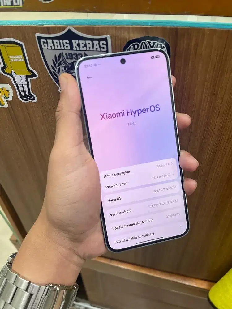 xiaomi 14 12/512 batang aman nota ada