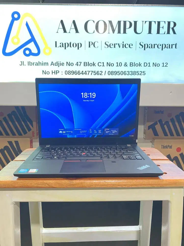 LAPTOP LENOVO THINKPAD T14 | I7 GEN 11 | RAM 16GB | SSD 256GB