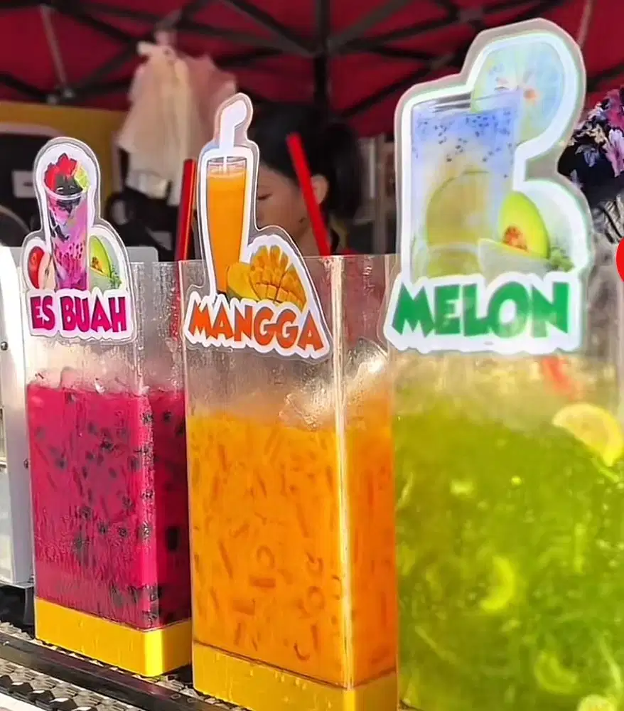 Akurium Box Minuman Kekinian (5 pcs)