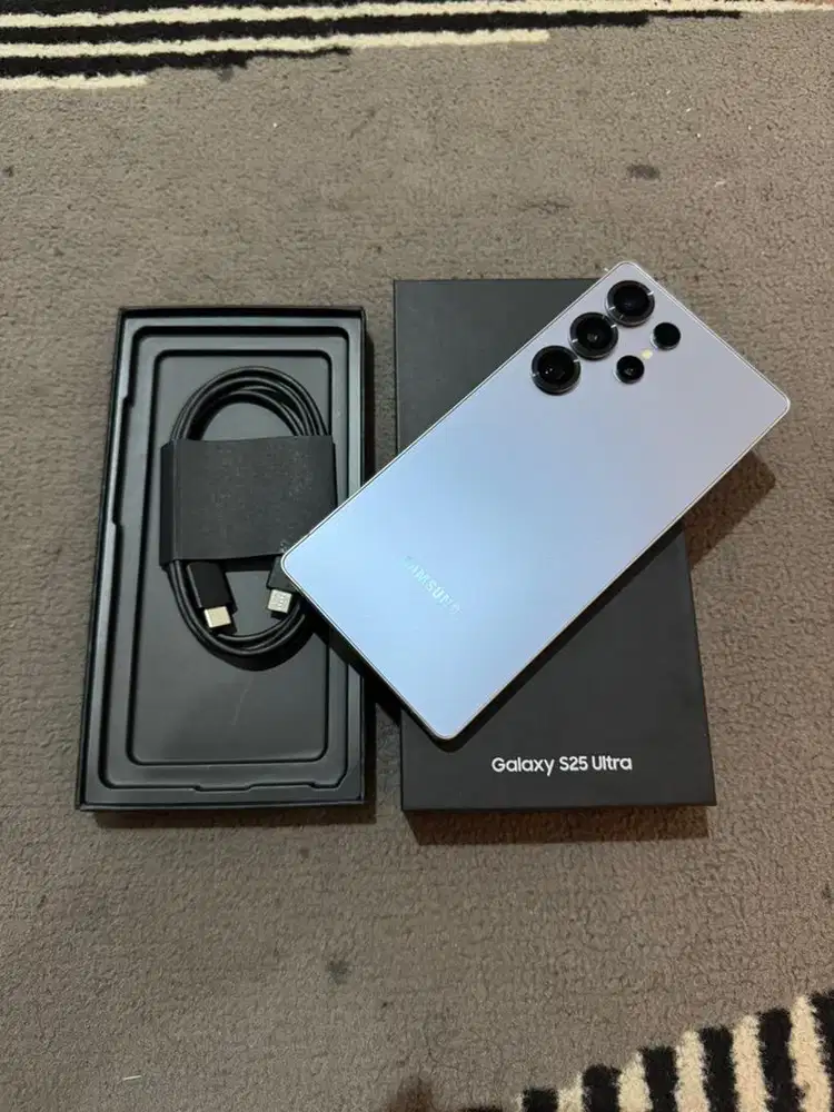 Samsung s25 ultra 12/256gb resmi like new