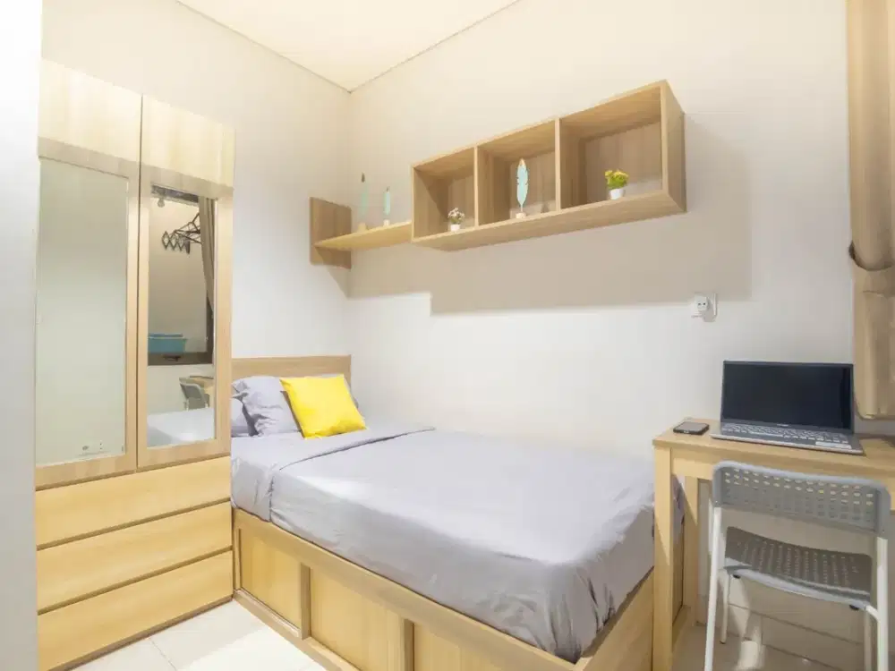 Sewakan Kost Single Bed Siap Huni Dekat ICE BSD dan OCBC Space - BSD Grand Boulevard Lot 9