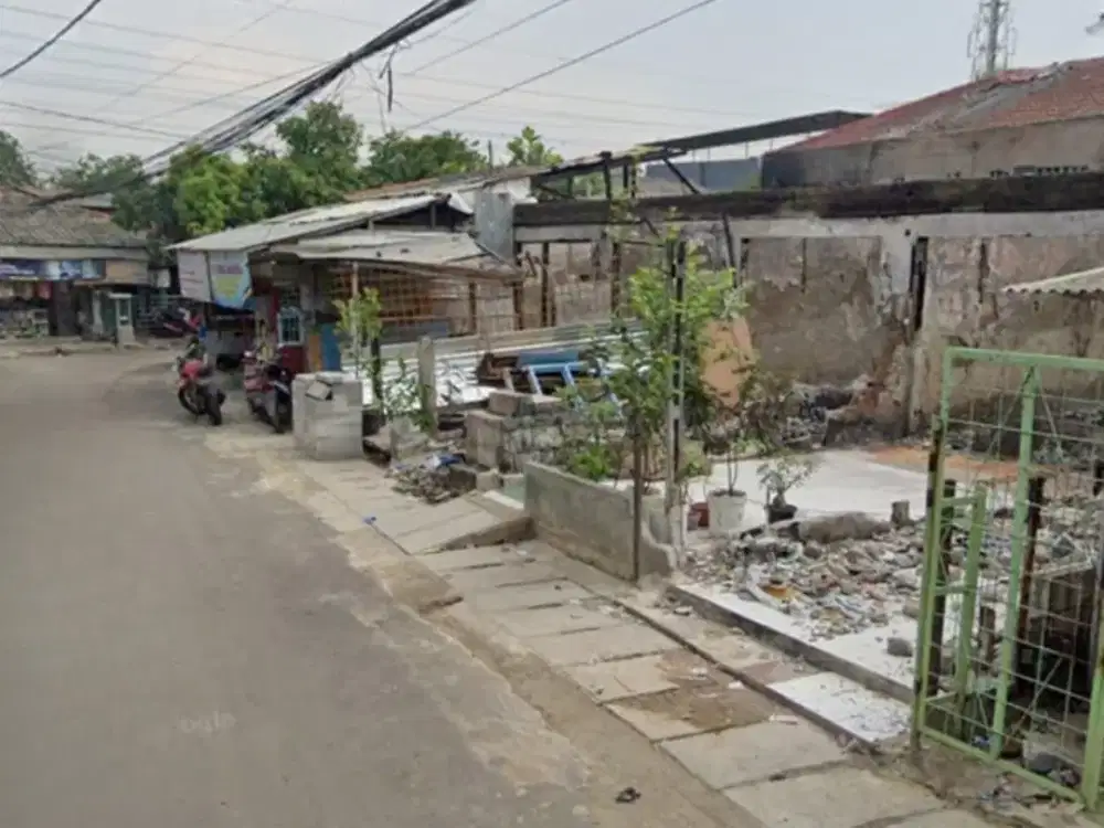Tanah Hook Siap Bangun Ex Kontrakan, Murah & Strategis di Cengkareng Jakbar - SHGB