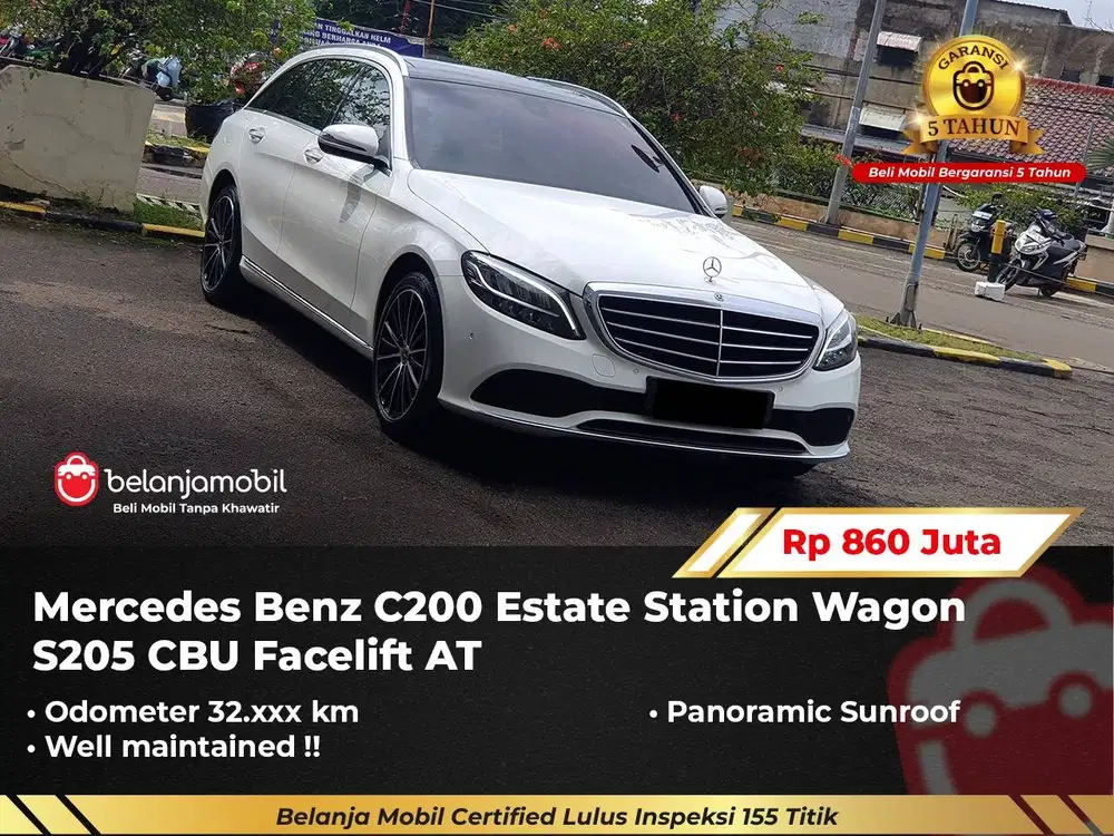 [ KM LOW ] Mercedes Benz Mercy C200 C 200 Estate Wagon 2019/2020