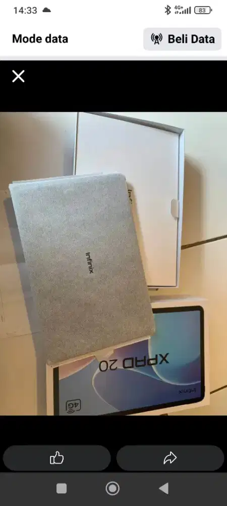 Infinix Xpad 20 Ram 8/256 Murah