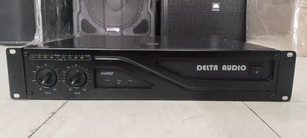 Power Delta Audio A4000 Design In USA kondisi normal