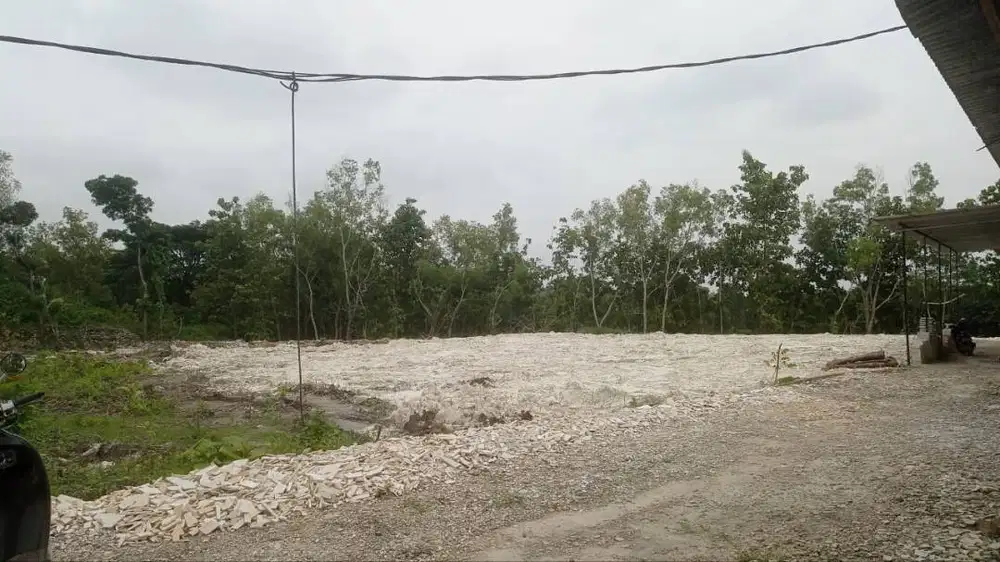 Dijual Tanah 3822m² Gunungkidul Dekat Pabrik Woneel SHM Murah Nego