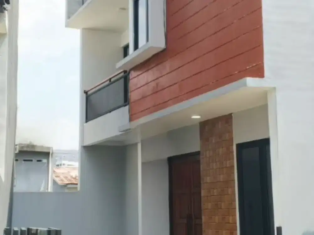 Rumah 2 Lantai Type 80 Dekat KSU DEPOK, 4 Menit Jalan Kaki ke Stasiun Depok Lama, KPR Syariah