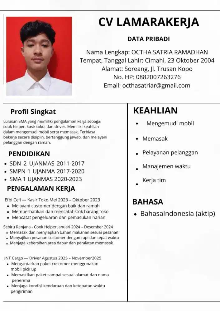 Cari kerja area bandung