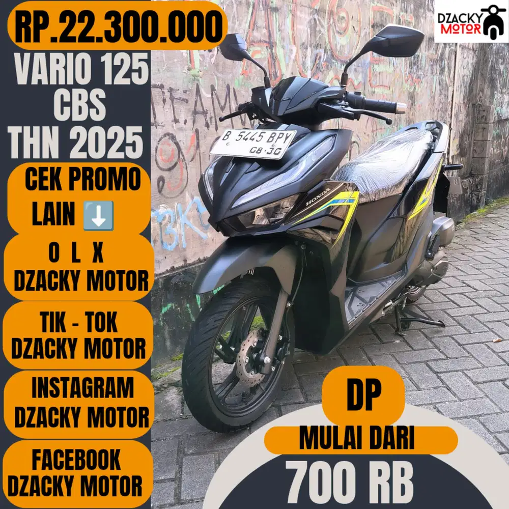 VARIO I25 CBS 2O25 SECOND LIKE NEW