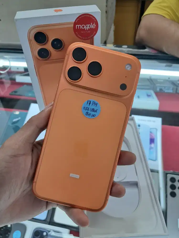 Iphone 17 pro max 256gb second mulus bh 100