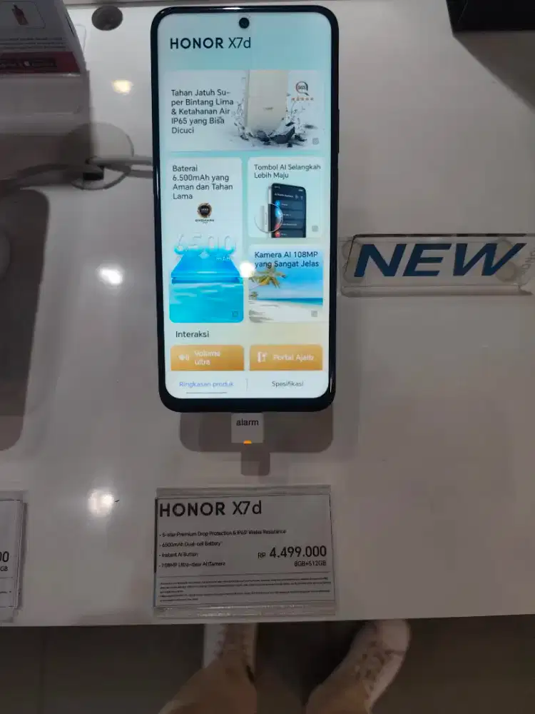 Honor X7D 8/512GB harga terjangkau