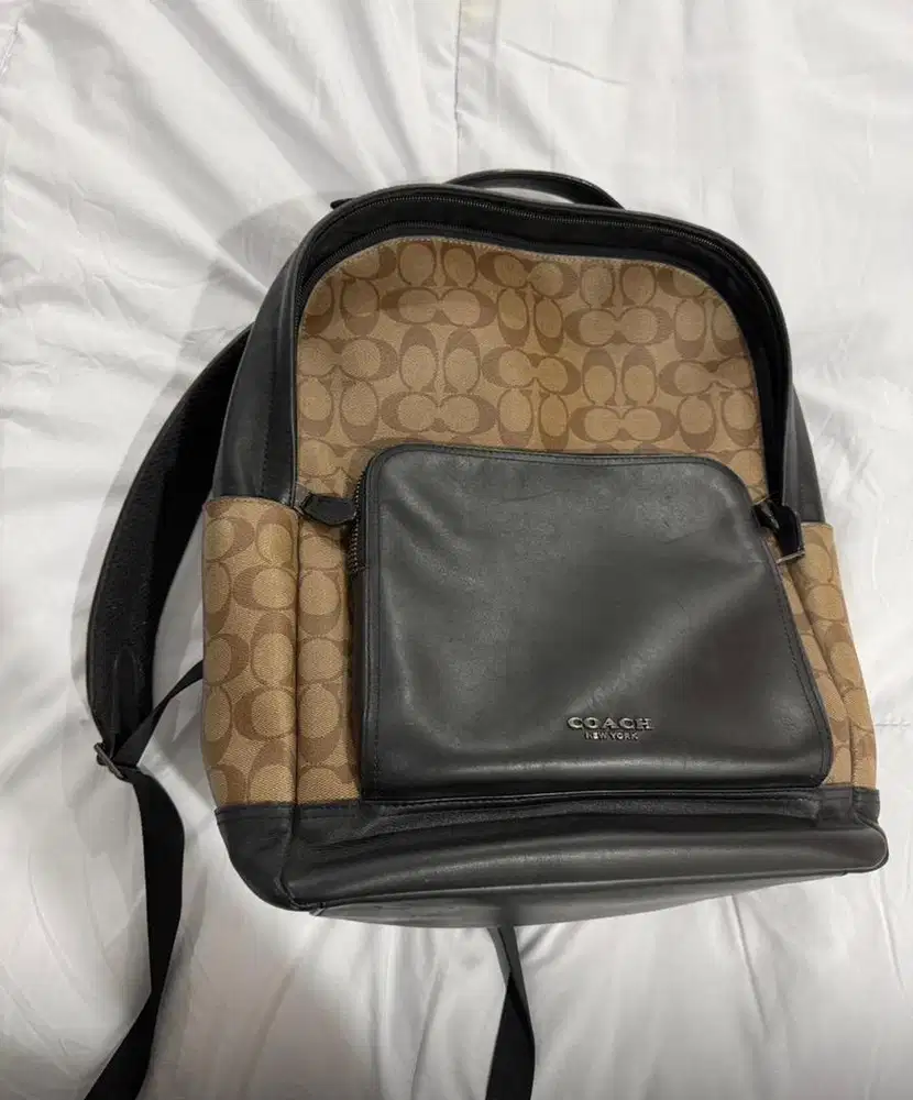 Coach Signature Graham Backpack