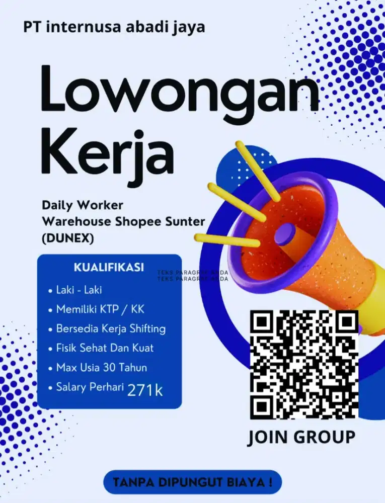 Daily worker shopee mall