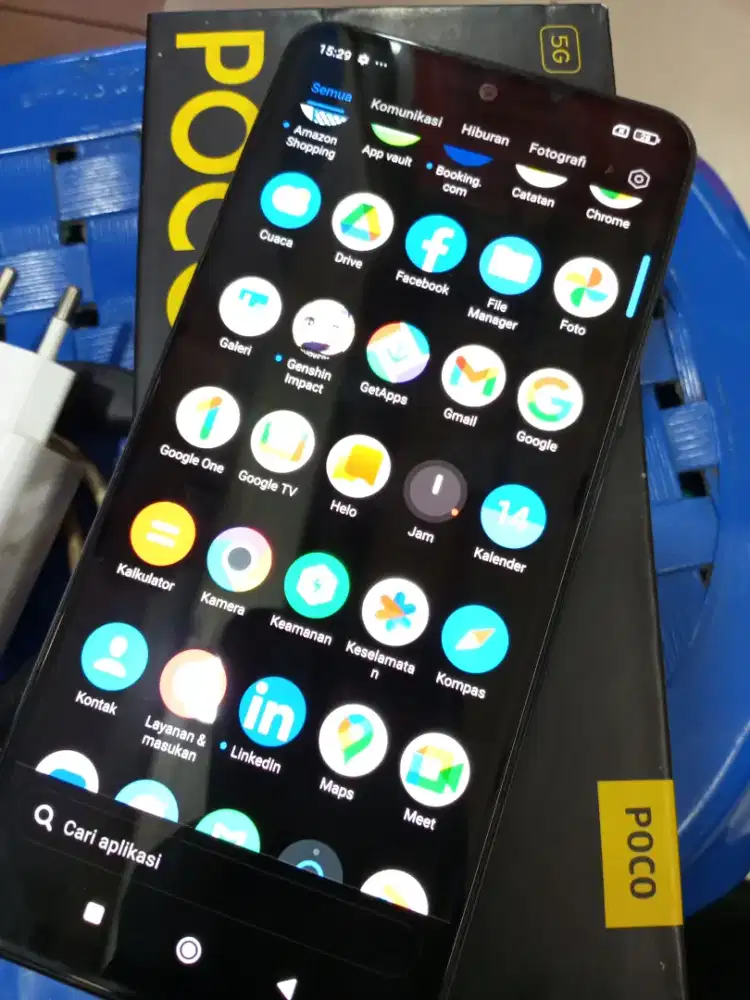 Poco x5 5G ram 8/256 lengkap