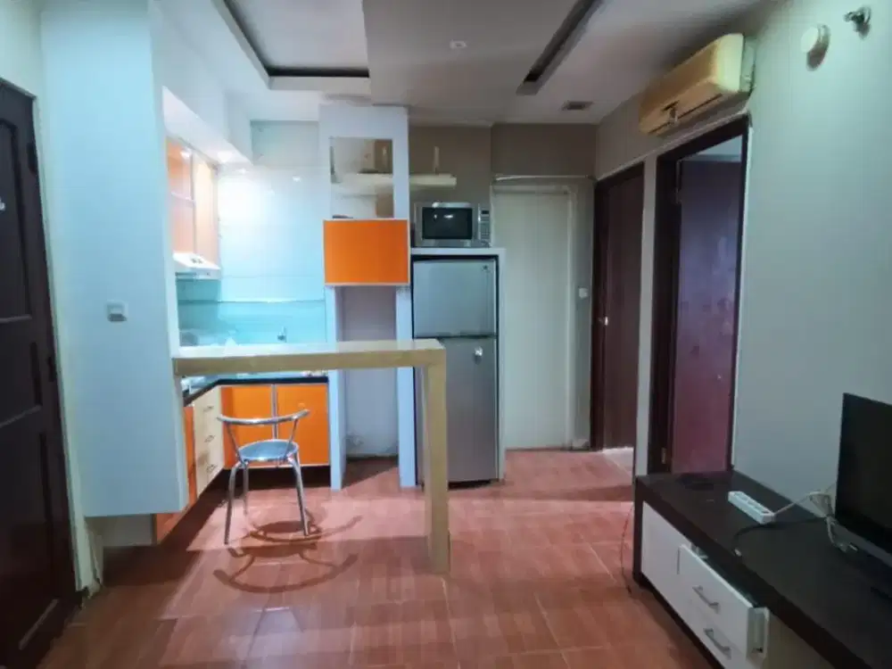 Unit Apartemen Mediterania Garden 1 Tipe 2 BR Full Furnish Dekat Mall Central Park