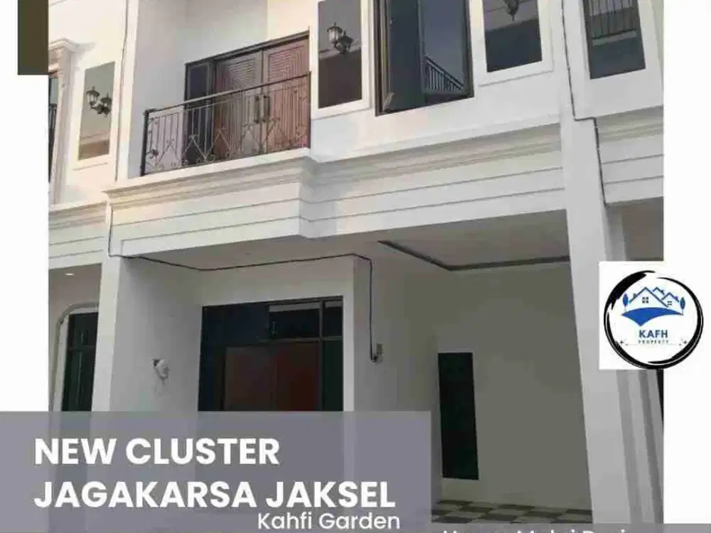 Rumah Murah M Kahfi Jagakarsa Lenteng Agung Srengseng Sawah Tanjung Barat Jakarta Selatan, Rumah Baru 2 Lantai Akses Mobil