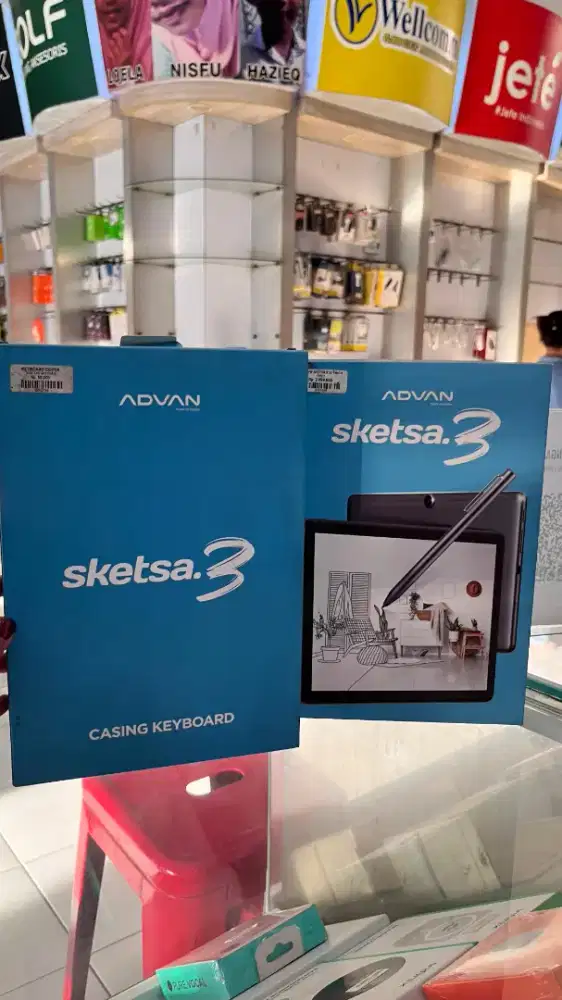ADVAN  SKETSA 3 PENYIMPANAN  6/128GB